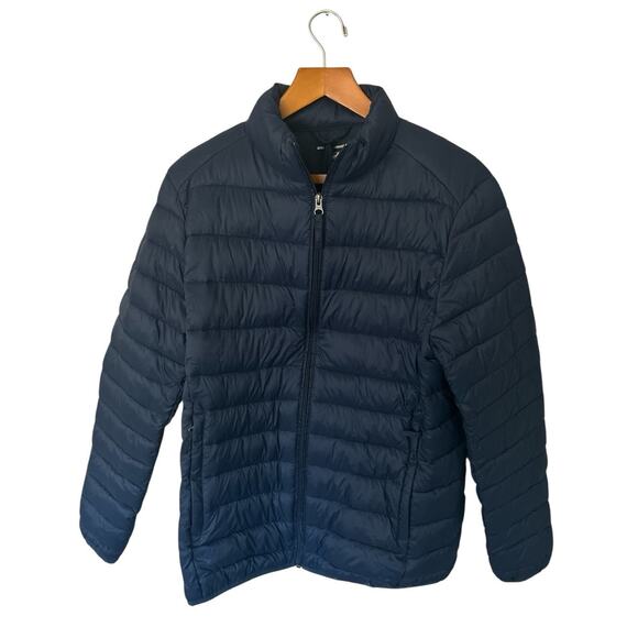 Amazon Essentials Blue Light Puffer Jacket Size S Men’s - Picture 1 of 3